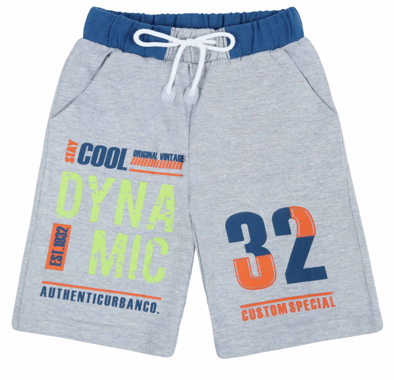 картинка БГ_ЧЗ Шорты для мальчика 3-7 лет 100% хлопок BONITO KIDS/BK1430SH-23-01 /уп.5шт./меш.450шт. от BonitoKids