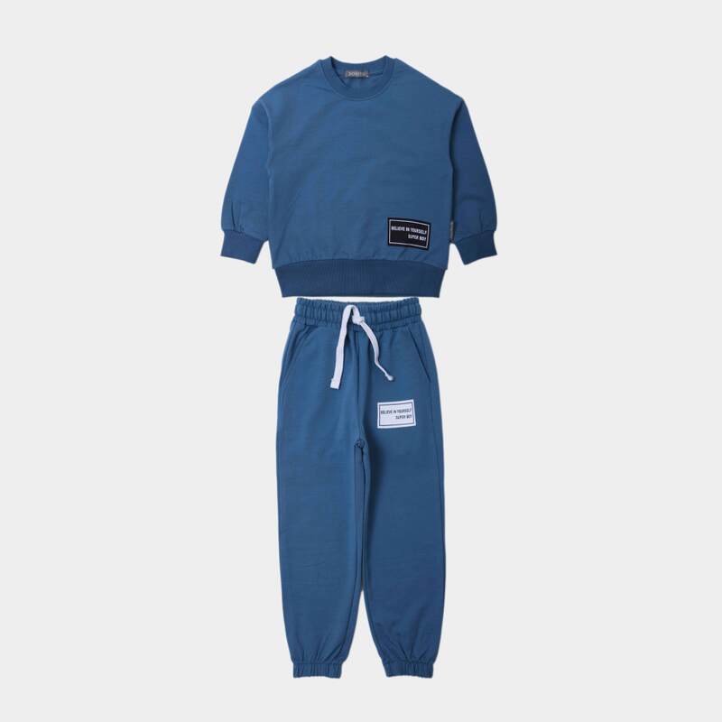 картинка КГ_БГ Комплект для мальчика (свитшот и штаны), 3-7 лет, 92% хлопок, 8% лайкра, BONITO KIDS/SS6058(01-23)/уп.5шт./меш.150шт. от BonitoKids