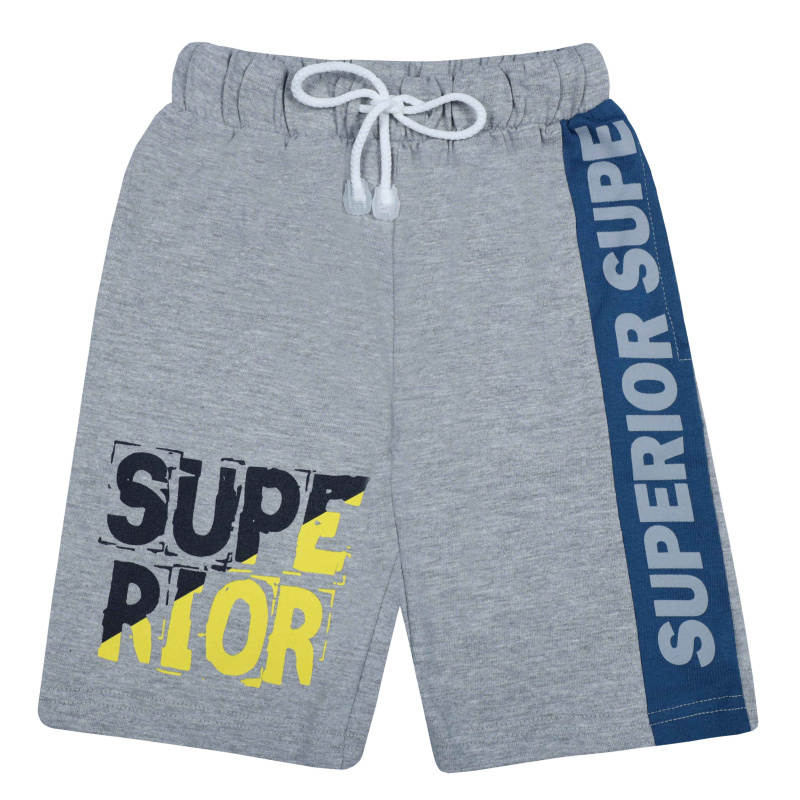 картинка ЧЗ Шорты для мальчика 3-7 лет 100% хлопок BONITO KIDS/BK1431SH(ЧЗ)/уп.5шт./меш.450шт. от BonitoKids