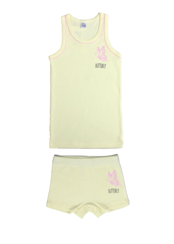 картинка Комплект для девочки (майка, трусы) 7-11 лет BONITO KIDS/BK1469MT(01-22)/уп.5шт./меш.450шт. от BonitoKids