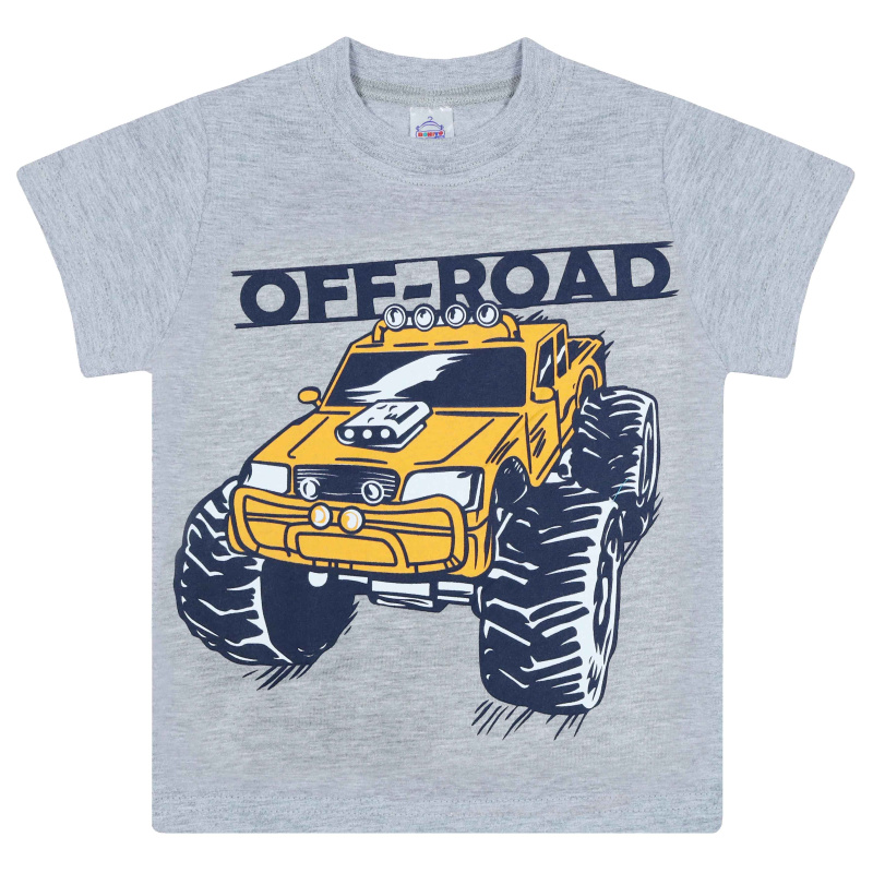 картинка БГ Футболка для мальчика, 4-8 лет, 100% хлопок, BONITO KIDS/BK0002M(03-24)/уп.5шт./меш.700шт. от BonitoKids