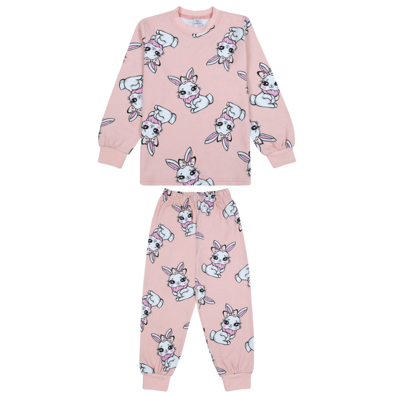 картинка БГ Пижама для девочки 3-7 лет 100% хлопок BONITO KIDS/BK1746PJD/уп.5шт./меш.200шт. от BonitoKids