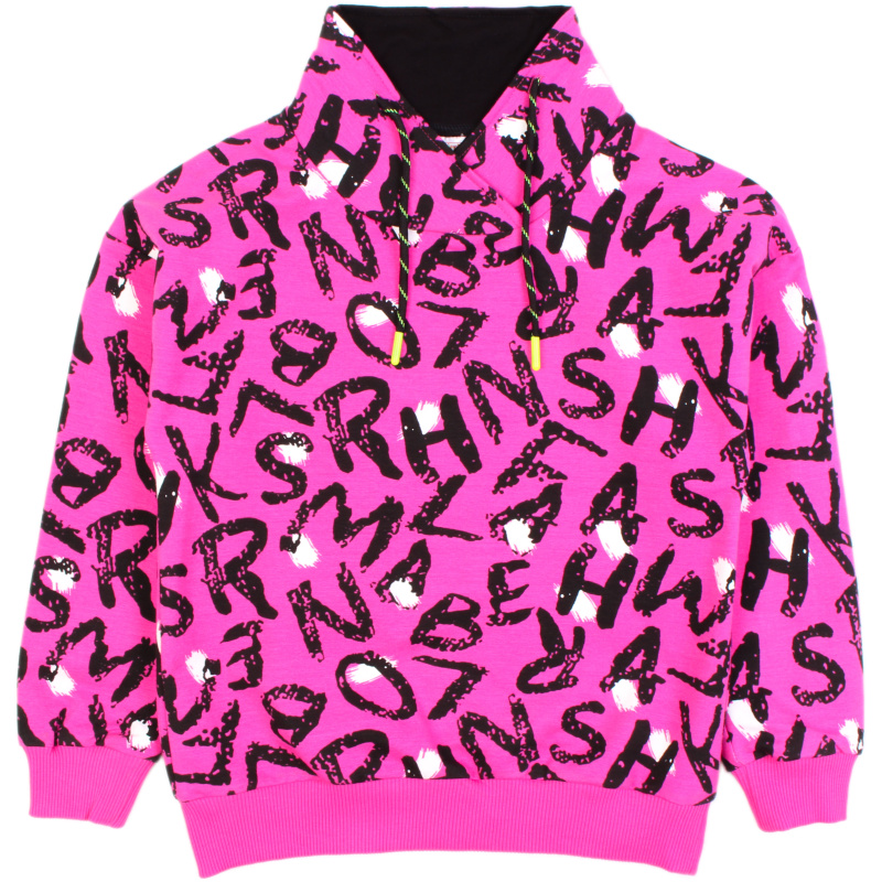 картинка БГ_ЧЗ Свитшот для девочки 9-12 лет 65% хлопок, 27% пэ, 8% эластан BONITO KIDS/OP1747(ЧЗ)/уп.4шт./меш.192шт. от BonitoKids