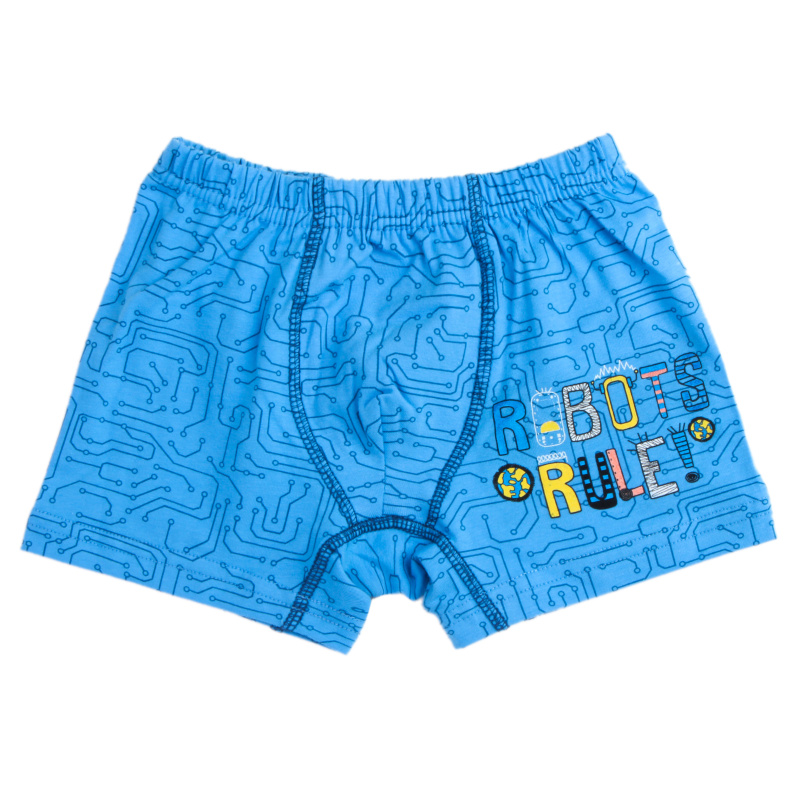 картинка ЧЗ Трусы для мальчика 8-12 лет 92% хлопок, 8% лайкра BONITO KIDS/BK1685T(ЧЗ)/уп.5шт./меш.875шт. от BonitoKids
