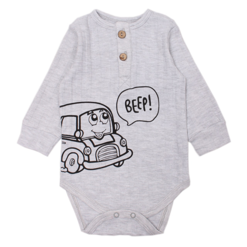 картинка ЧЗ Боди для детей 62-86 см 100% х/б BONITO KIDS/OP1362/уп.5шт./меш.540шт. от BonitoKids