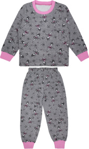 картинка БГ Пижама для девочки  3-7 лет 100% хлопок BONITO KIDS/SS6043D24-01/уп.5шт./меш.225шт. от BonitoKids