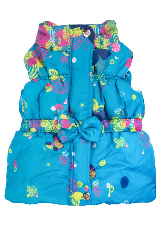 картинка КГ_ОТ Жилет для девочки 1-4 лет 100% полиэстер BONITO KIDS/OP040Ж/уп.4шт./меш.124шт. от BonitoKids