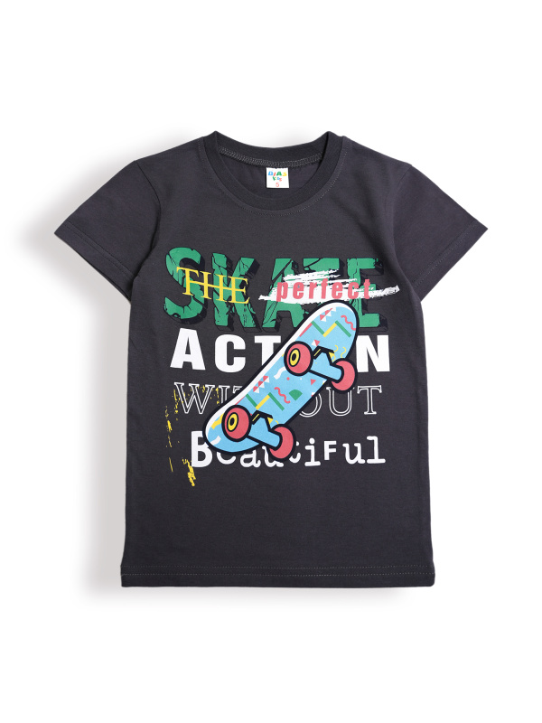 картинка КГ Футболка для мальчика 5-8 лет 100% хлопок DIAS KIDS/DK0002M/уп.4шт./меш.800шт. от BonitoKids