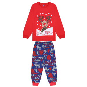 картинка БГ Пижама для детей 7-11 лет 100% хлопок BONITO KIDS/BK1496PJ23-01/уп.5шт./меш.250шт. от BonitoKids