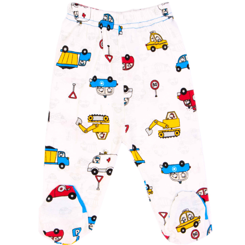 картинка БГ_ЧЗ Ползунки для детей 62-80 100% х/б BONITO KIDS/OP1384(ЧЗ)/уп.4шт./меш.704шт. от BonitoKids