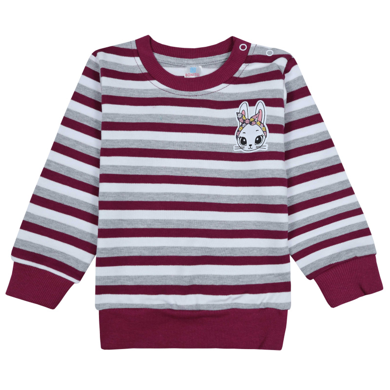 картинка БГ_ЧЗ Джемпер для девочки 2-5 лет BONITO KIDS/BK0882DJ(05-24)(ЧЗ)/уп.4шт./меш.440шт. от BonitoKids