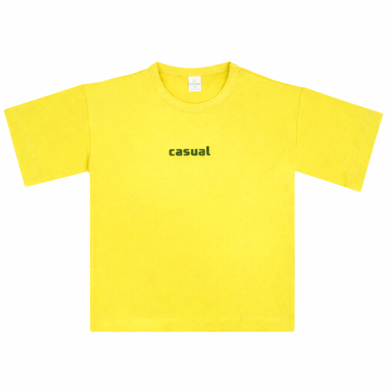 картинка БГ_ЧЗ Футболка для девочки 4-8 лет 92% хлопок, 8% лайкра BONITO KIDS/SS6126/уп.5шт./меш.555шт. от BonitoKids