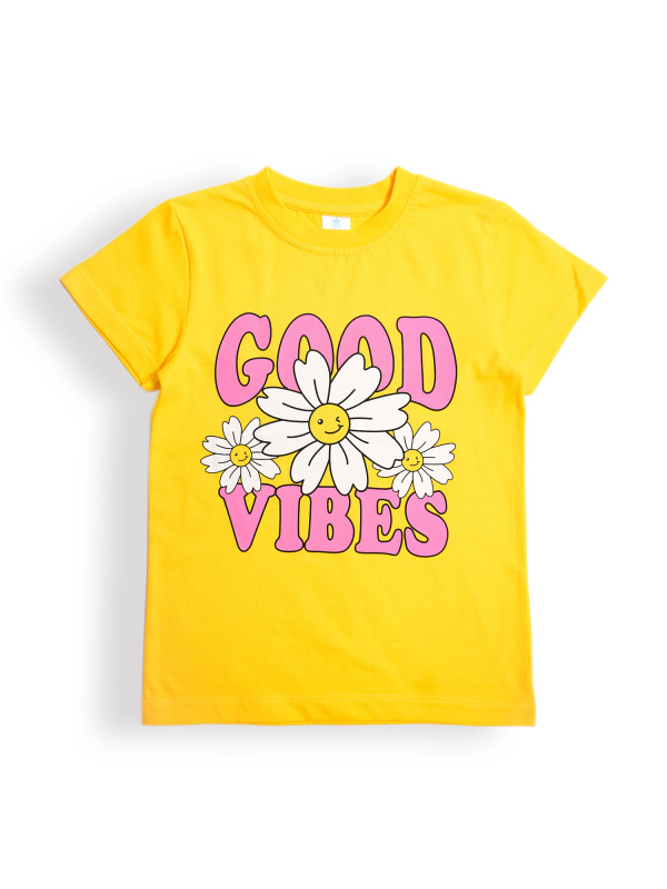 картинка БГ_ЧЗ Футболка для девочки, 5-8 лет, 100% хлопок, BONITO KIDS/BK0002D(01-25)(ЧЗ)/уп.4шт./меш.700шт. от BonitoKids