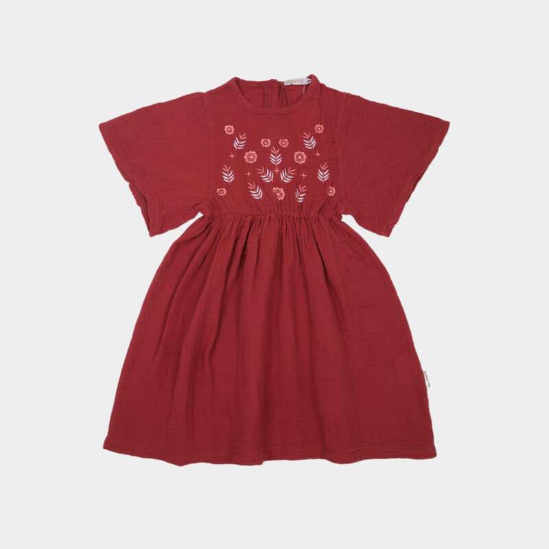 картинка ЧЗ Платье для девочки 2-5 лет 100% хлопок BONITO KIDS/OP1812(ЧЗ)/уп.4шт./меш.336шт. от BonitoKids