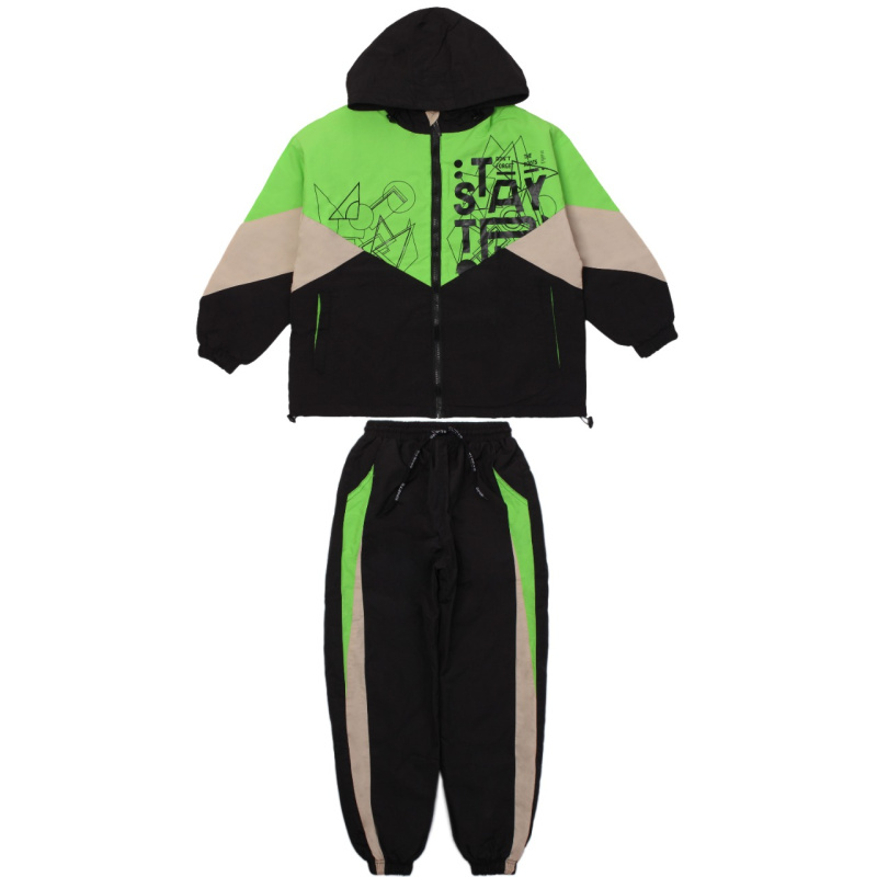 картинка ЧЗ Костюм для мальчика, 9-12 лет, 100% полиэстер, BONITO KIDS/OP102(ЧЗ)/уп.4шт./меш.80шт. от BonitoKids