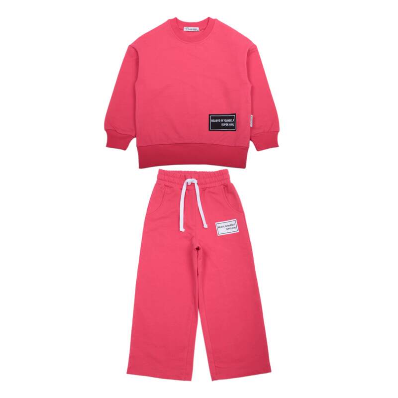 картинка КГ_БГ Комплект для девочки (свитшот и штаны), 3-7 лет, 92% хлопок, 8% лайкра, BONITO KIDS/SS6059/уп.5шт./меш.150шт. от BonitoKids