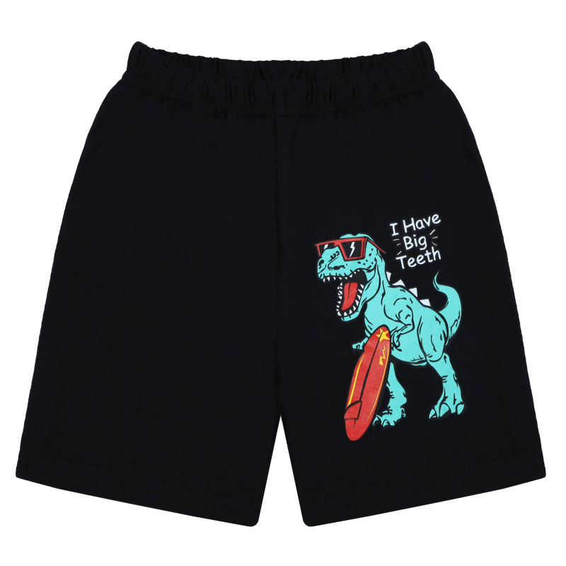 картинка БГ_ЧЗ Шорты для мальчика 3-7 лет 100% хлопок BONITO KIDS/BK0103SHM(01-24)(ЧЗ)/уп.5шт./меш.800шт. от BonitoKids