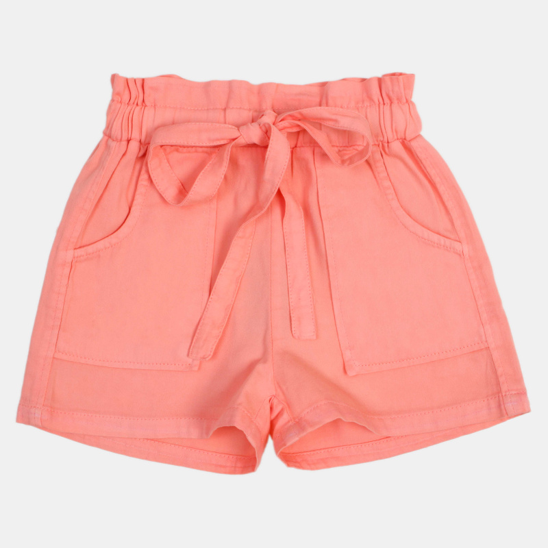 картинка ЧЗ Шорты для девочки 3-7 лет 100% хлопок BONITO KIDS/OP1660(12-23)(ЧЗ)/уп.5шт./меш.540шт. от BonitoKids