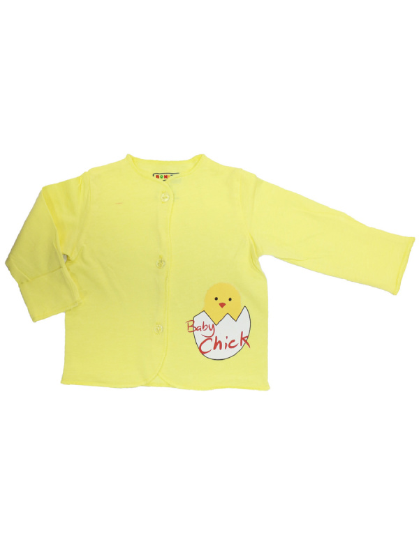 картинка ЧЗ Распашонка для новорожденного 56-62 100% х/б BONITO KIDS/OP465(ЧЗ)/уп.6шт./меш.960шт. от BonitoKids