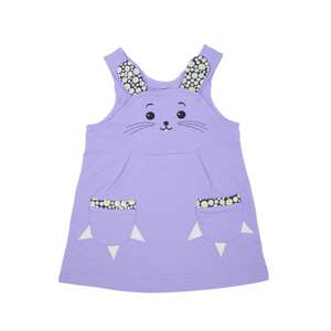 картинка Платье для девочки 2-6 лет 95% хлопок, 5% эластан NEW BONITO KIDS/уп.5шт./меш.360шт. от BonitoKids