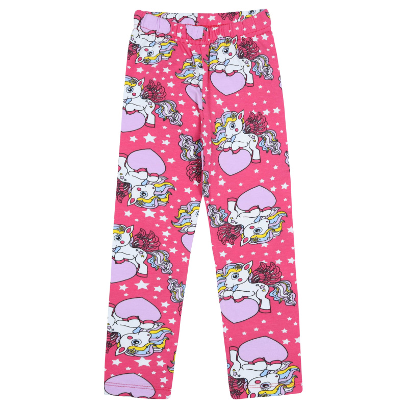 картинка БГ_ЧЗ Лосины для девочки 2-6 лет 92% хлопок, 8% лайкра BONITO KIDS/BK1612L(01-24)(ЧЗ)/уп.5шт./меш.700шт. от BonitoKids