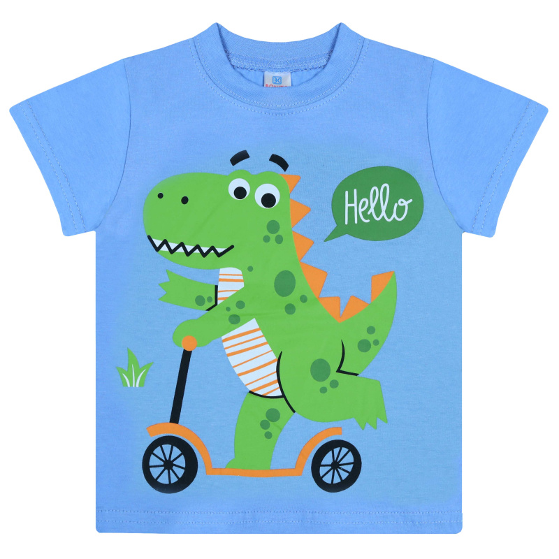 картинка БГ Футболка для мальчика 1,5-4 лет 100% хлопок BONITO KIDS/BK0001M(02-24)/уп.4шт./меш.800шт. от BonitoKids
