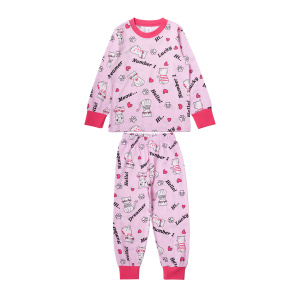 картинка БГ Пижама для девочки 3-7 лет 100% хлопок BONITO KIDS/SS6121(345шт)(08-24)/уп.5шт./меш.345шт. от BonitoKids