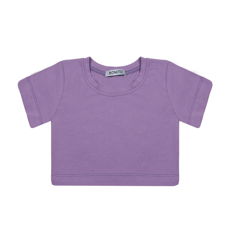 картинка БГ Футболка для девочек 8-12 лет 92% х/б, 8% п/э BONITO KIDS/BK1802F/уп 5шт./меш.800шт. от BonitoKids