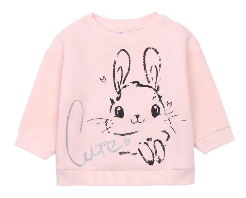 картинка ЧЗ Свитшот для девочки 2-5 лет 95% хлопок, 5% эластан BONITO KIDS/OP1263(ЧЗ)/уп.4шт./меш.168шт. от BonitoKids