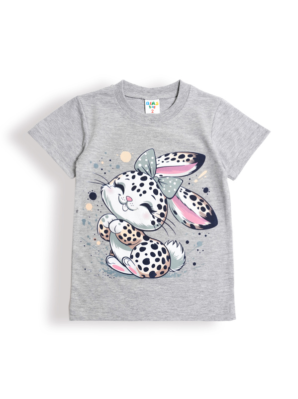 картинка КГ Футболка для девочки 1-4 лет 100% хлопок DIAS KIDS/DK0001D/уп.4шт./меш.1000шт. от BonitoKids