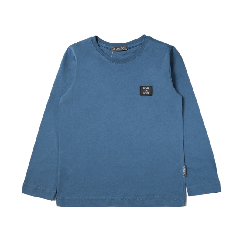 картинка БГ_ЧЗ Свитшот для мальчика 8-12 лет 100% хлопок BONITO KIDS/SS6096(01-24)(ЧЗ)/уп.5шт./меш.450шт. от BonitoKids