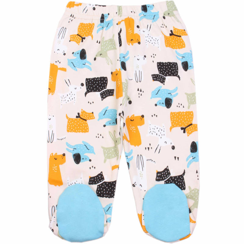 картинка ЧЗ Ползунки для новорожденного 62-80, 100% х/б, BONITO KIDS/OP1733/уп.4шт./меш.600шт. от BonitoKids