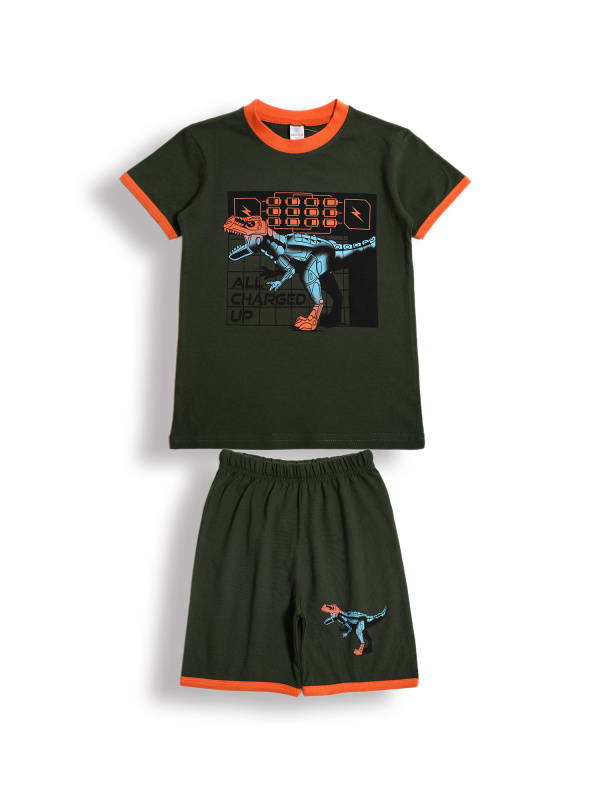 картинка БГ_ЧЗ Комплект для мальчиков (футболка и шорты) 5-8 лет 100% хлопок BONITO KIDS/BK0005M(12-24)(ЧЗ)/уп.4шт./меш.400шт. от BonitoKids