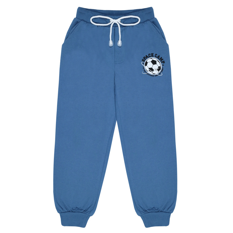 картинка БГ_ЧЗ Штаны для мальчика 7-11 лет, 100% хлопок, BONITO KIDS/BK1312B(06-23)(ЧЗ)/уп.5шт./меш.300шт. от BonitoKids