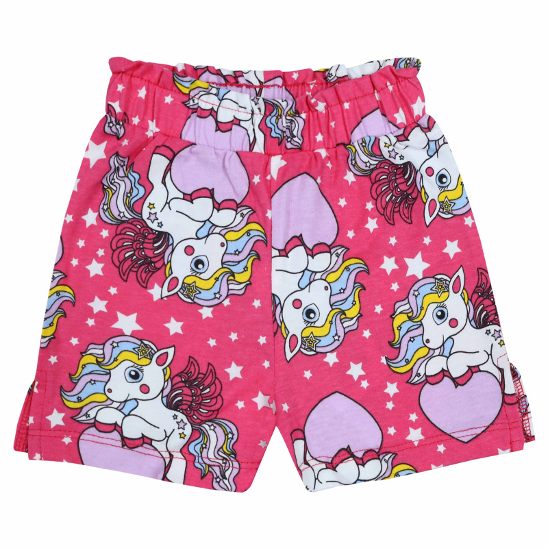 картинка БГ_ЧЗ Шорты для девочки 3-7 лет 100% хлопок BONITO KIDS/BK1475SH(12-23)(ЧЗ)/уп.5шт./меш.1000шт. от BonitoKids