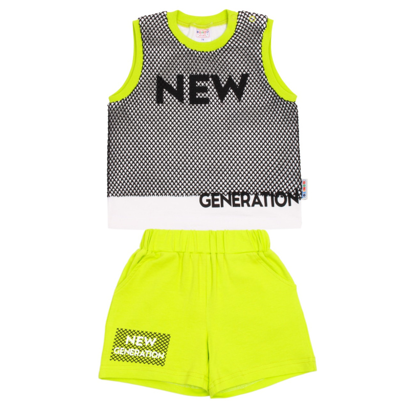 картинка КГ_БГ Комплект для мальчика (майка и шорты) 74-92 см BONITO KIDS/OP1448/уп.4 шт./меш. 360 шт./BONITO KIDS от BonitoKids