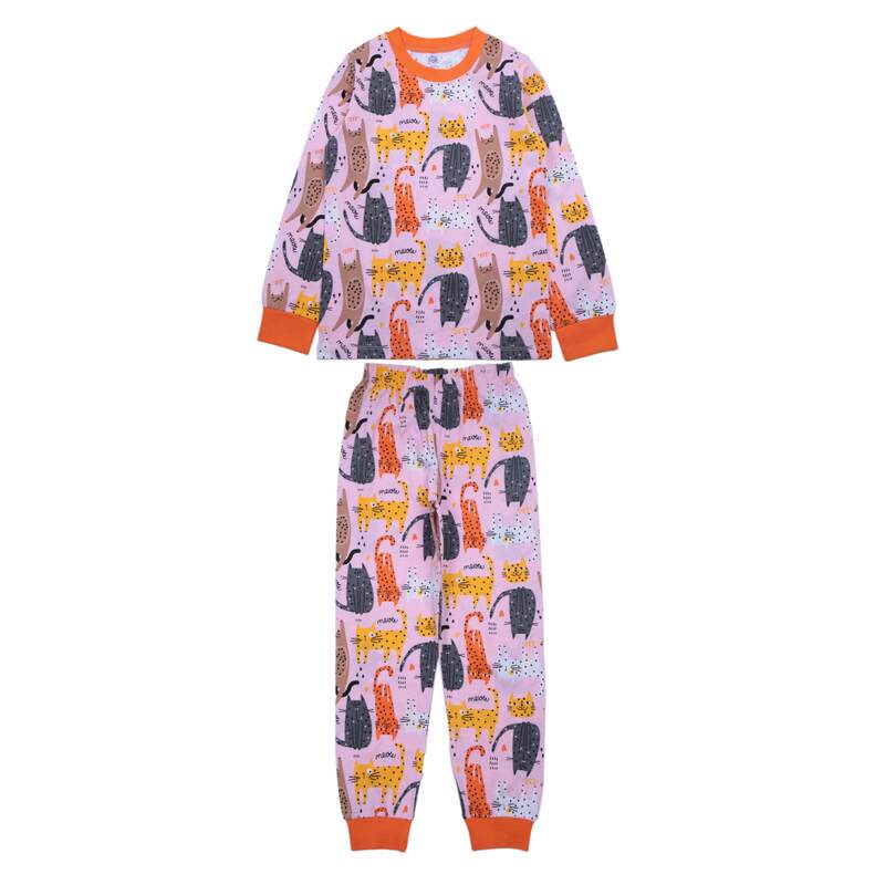 картинка БГ_ЧЗ Пижама для девочки 8-12 лет 100% хлопок BONITO KIDS/SS6068(ЧЗ)/уп.5шт./меш.200шт. от BonitoKids