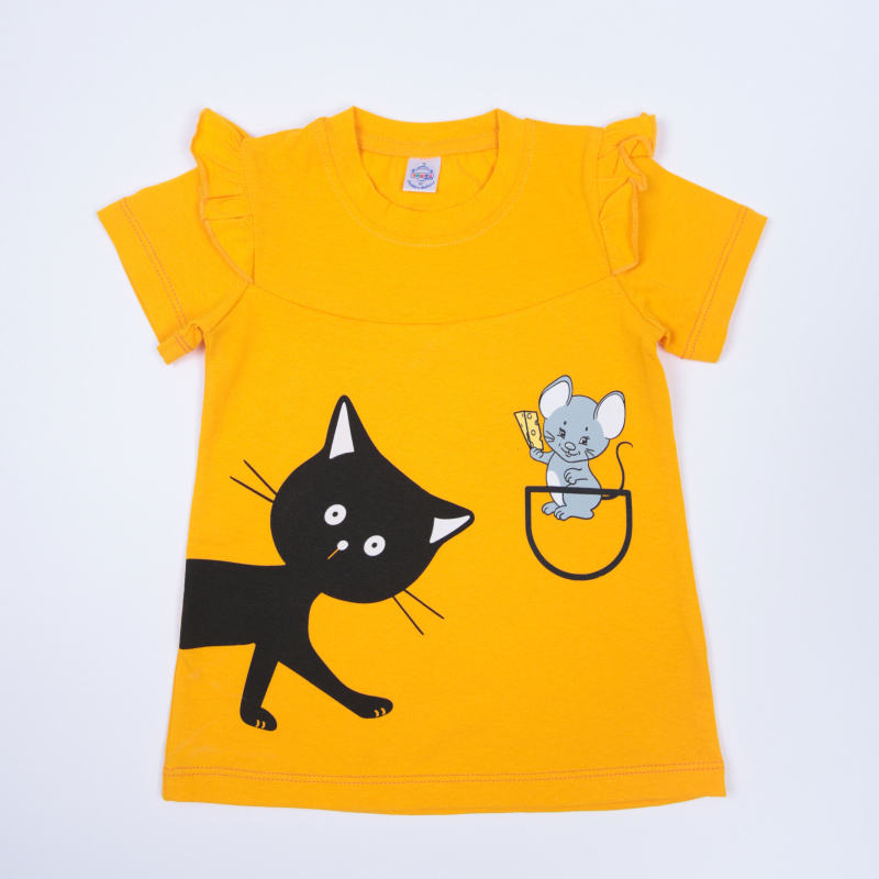 картинка КГ_БГ Платье для девочки 2-6 лет 92% хлопок, 8% лайкра BONITO KIDS/SS6051/уп.5шт./меш.500шт. от BonitoKids