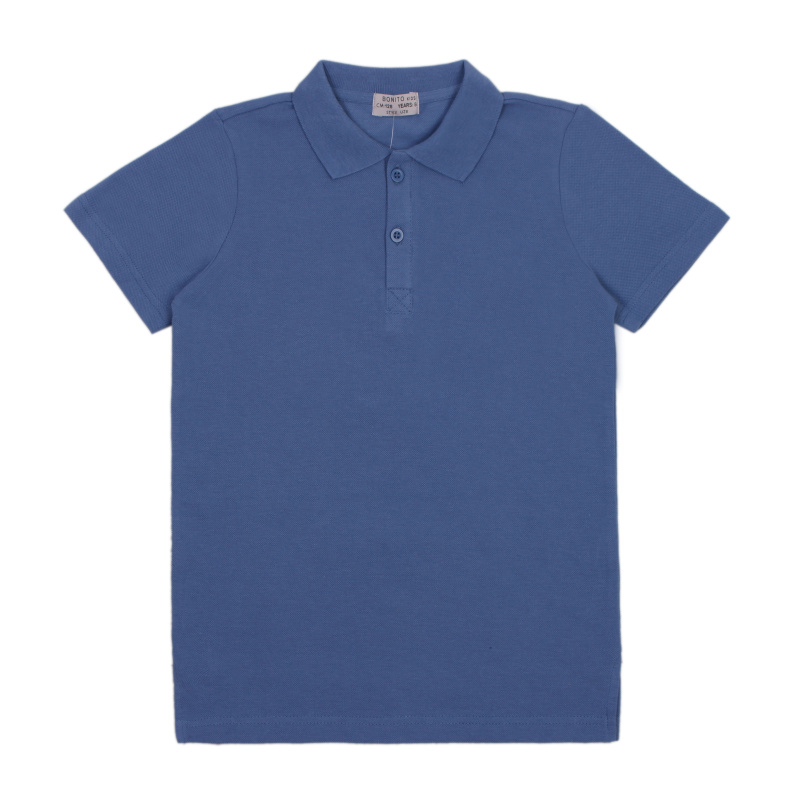 картинка Поло для мальчика 8-12 лет 100% хлопок BONITO KIDS/OP1474(02-24)/уп.5шт./меш.375шт. от BonitoKids