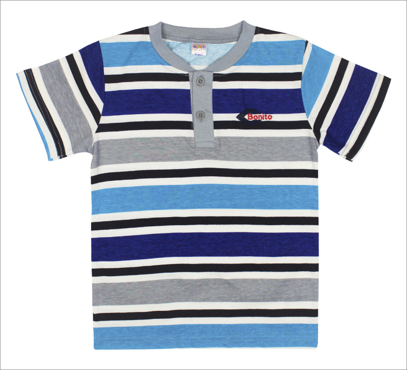 картинка ЧЗ Футболка для мальчика 6-10 лет 100% хлопок BONITO KIDS/BK106F/уп.5шт./меш.500шт. от BonitoKids