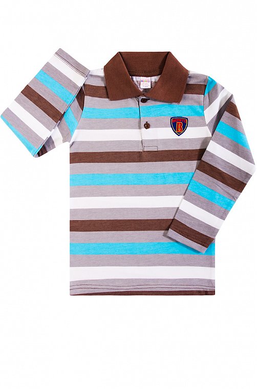 картинка КГ_ОТ Рубашка для мальчика 6-10 лет 92% хлопок, 8% лайкра BONITO KIDS /уп.5шт./меш.480шт. от BonitoKids