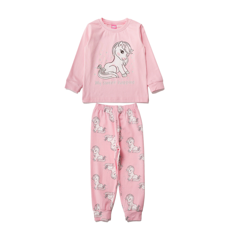 картинка ЧЗ Пижама для девочки 3-7 лет 95% хлопок, 5% эластан BONITO KIDS/OP1927(ЧЗ)/уп.5шт./меш.260шт. от BonitoKids