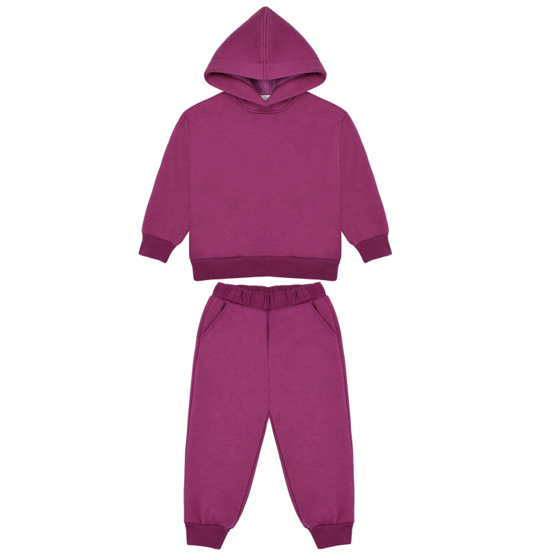 картинка БГ_ЧЗ Комплект для девочки (худи и штаны), 8-12 лет, 85% хлопок 15% пэ, BONITO KIDS/BK1712KP(07-24)(ЧЗ)/уп.5шт./меш.50 шт. от BonitoKids