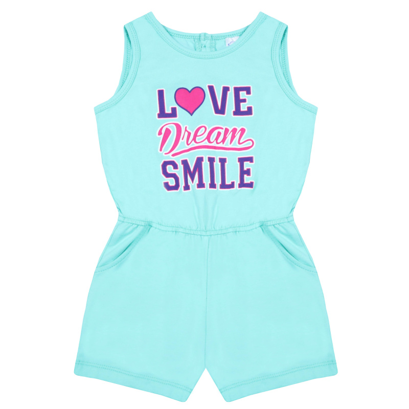 картинка БГ Комбинезон для девочки 2-6 лет 92% хлопок, 8% лайкра BONITO KIDS/BK5206K/уп.5шт./меш.420шт. от BonitoKids