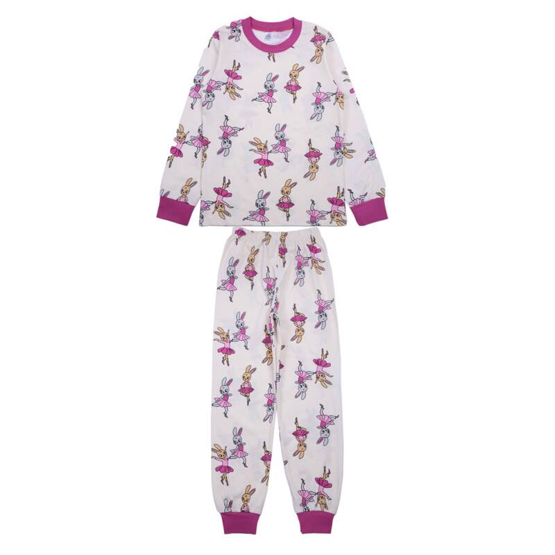 картинка БГ_ЧЗ Пижама для девочки 8-12 лет 100% хлопок BONITO KIDS/SS6068(ЧЗ)/уп.5шт./меш.200шт. от BonitoKids