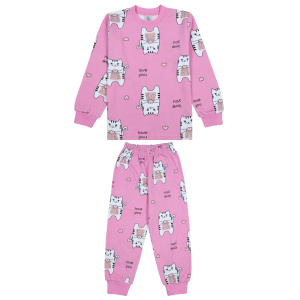 картинка БГ Пижама для девочки 3-7 лет 100% хлопок BONITO KIDS/BK1746PJD/уп.5шт./меш.200шт. от BonitoKids