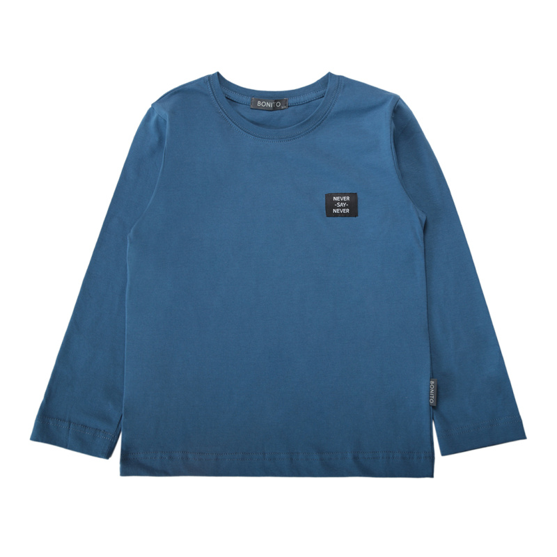 картинка КГ_БГ Свитшот для мальчика 8-12 лет 100% хлопок BONITO KIDS/SS6077S24-01/уп.5шт./меш.420шт. от BonitoKids