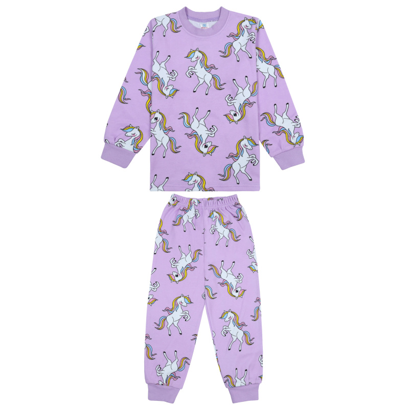 картинка БГ Пижама для девочки 3-7 лет 100% хлопок BONITO KIDS/BK1746PJD/уп.5шт./меш.200шт. от BonitoKids