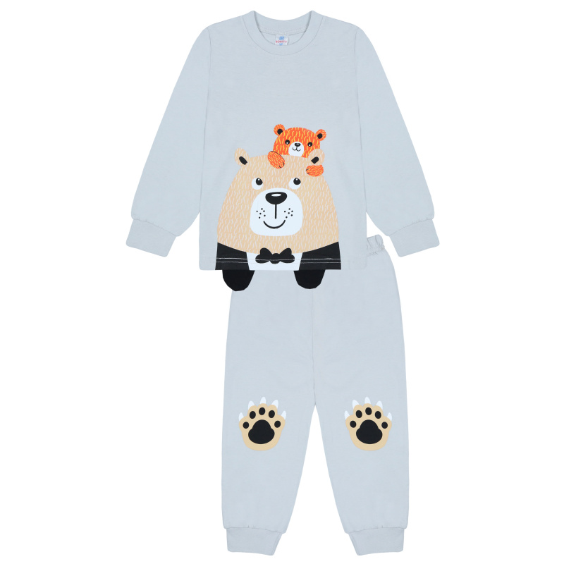 картинка БГ_ЧЗ Пижама для мальчика 3-7 лет BONITO KIDS/BK0977PJM(10-25)(ЧЗ)/уп.5шт./меш.280шт. от BonitoKids
