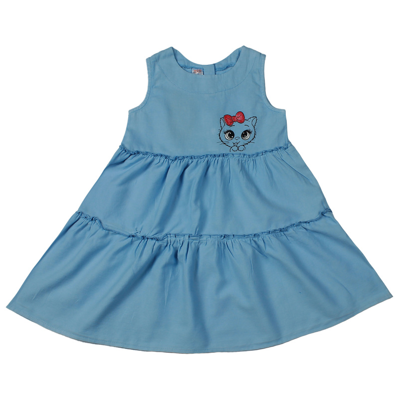 картинка КГ_ОТ Платье для девочки 5-8 лет 100% хлопок BONITO KIDS /уп.4шт./меш 300.шт. от BonitoKids